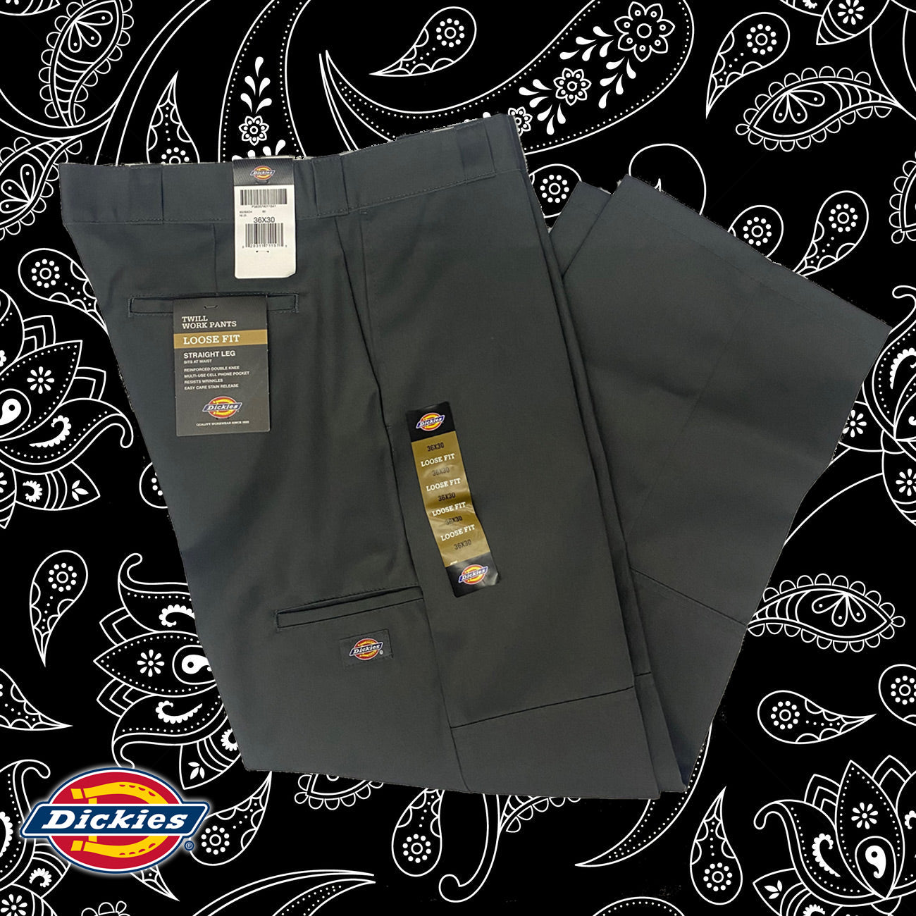 Dickies Mens Pants - 30 length only - Charcoal Gray – LifeStylez Store