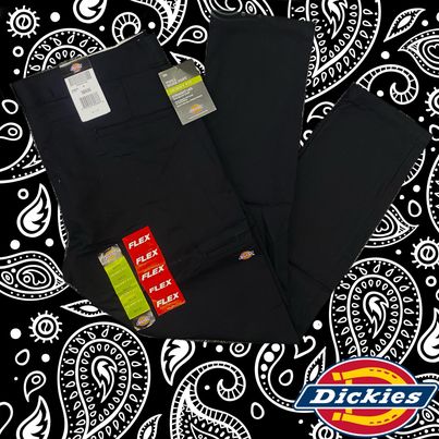 Dickies Mens Pants Slim Fit - 30 length only - Black