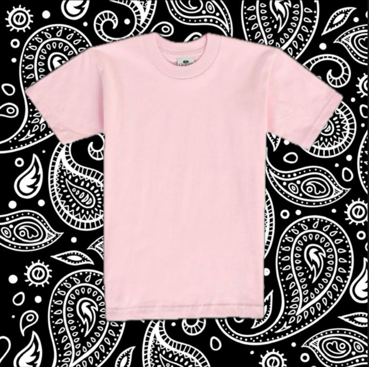 Pro Club - Youth Short Sleeve Crew Neck (pink)