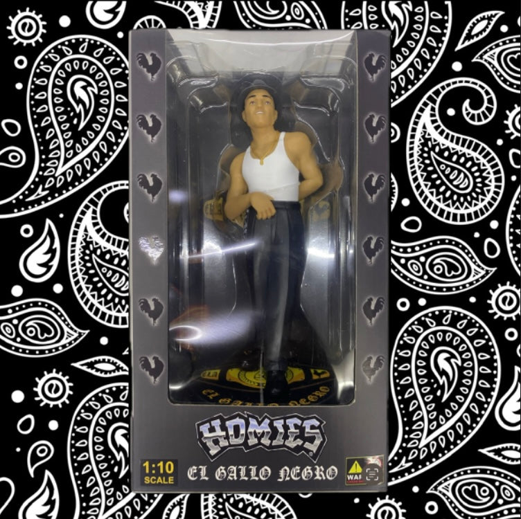 DGA HOMIES - GALLO NEGRO 1:10 Scale Collectible Figure