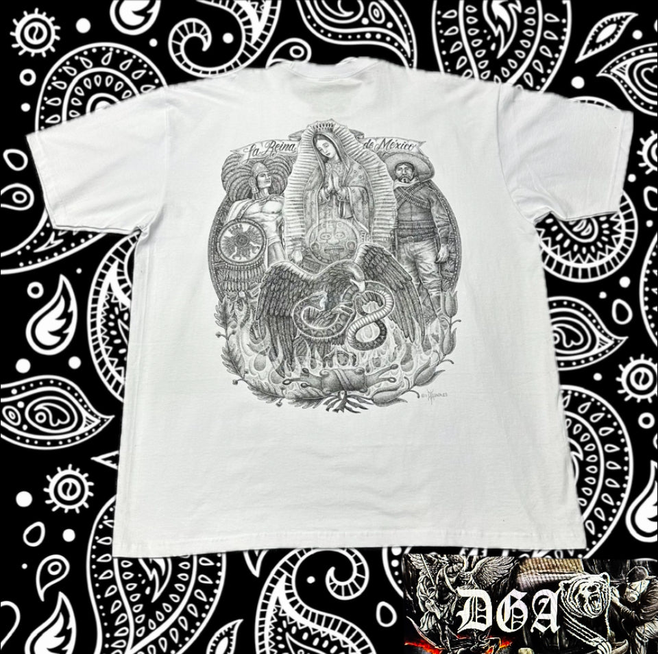 DGA - La Reina De Mexico Tshirt (White only)