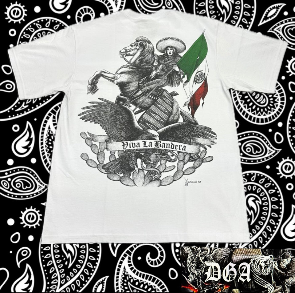 DGA - Viva La Bandera Tshirt (White only)