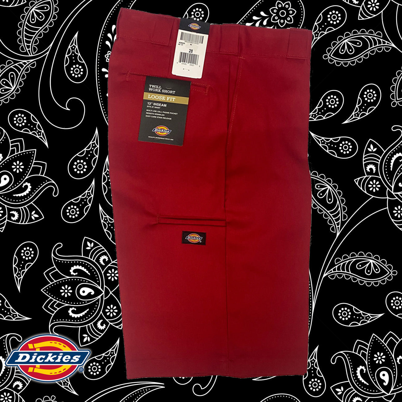 Dickies Mens Shorts - Red