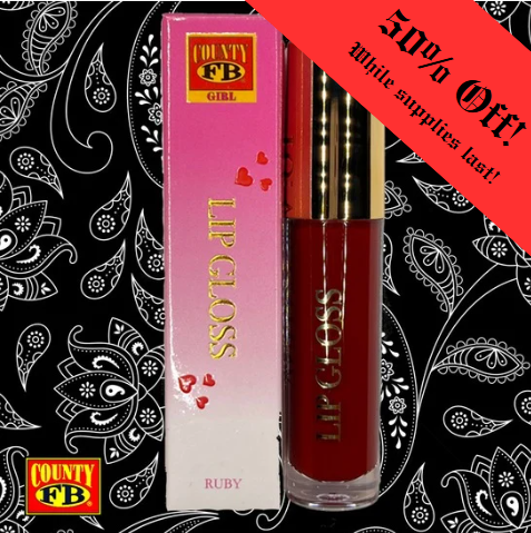 FB County - Lip Gloss - Ruby