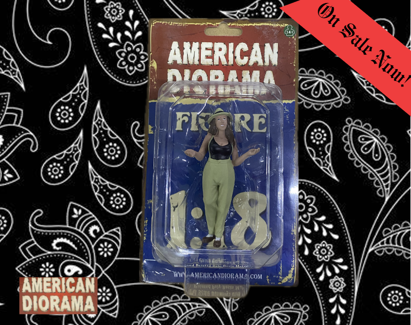 AMERICAN DIORAMA 1:18 Scale 4" Figures