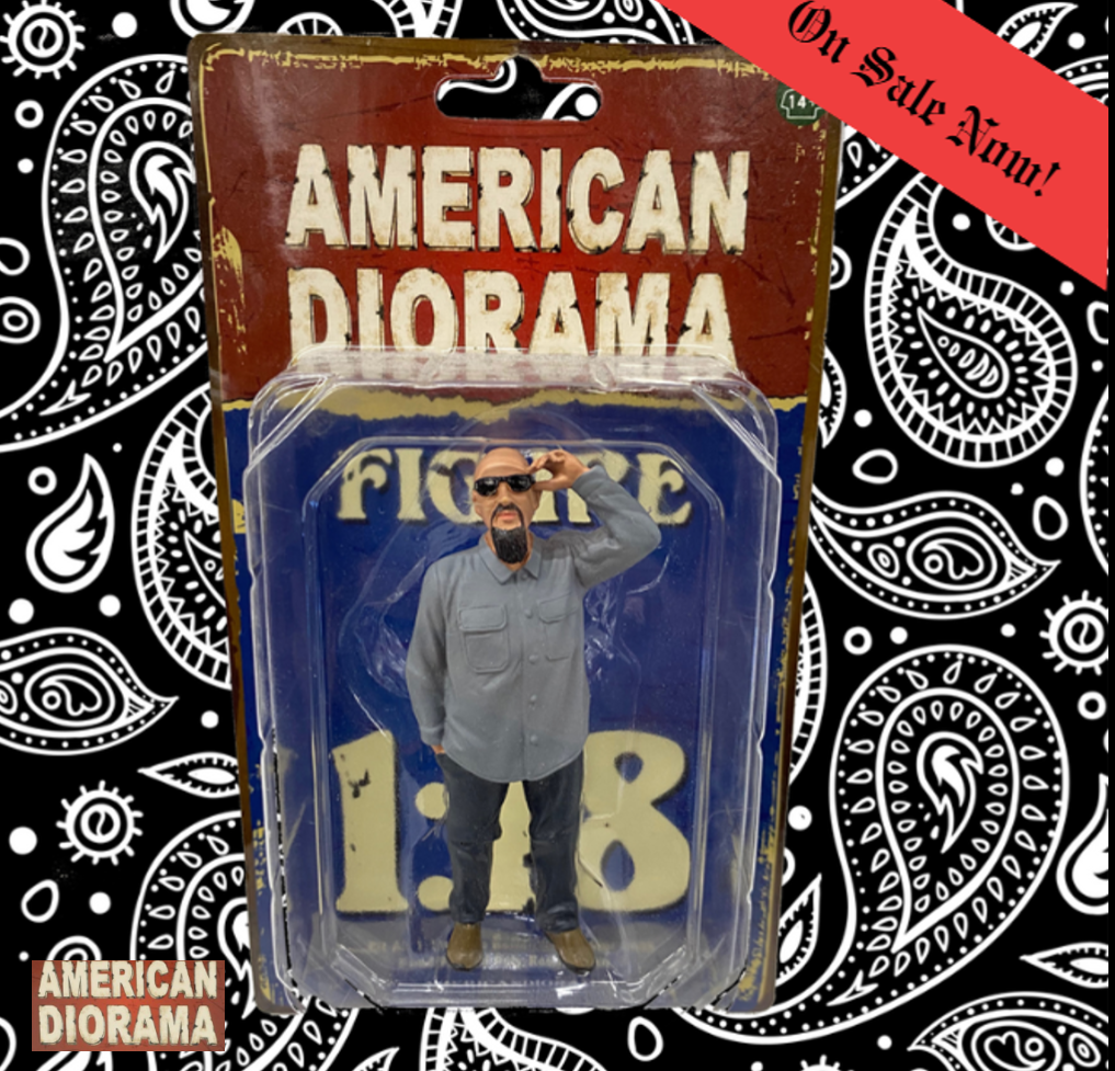 AMERICAN DIORAMA 1:18 Scale 4" Figures