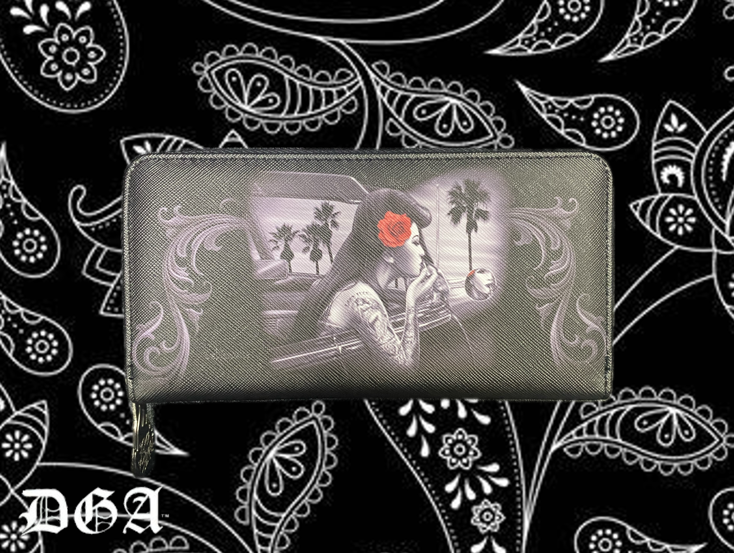 DGA Ladies Wallet - Diamonds