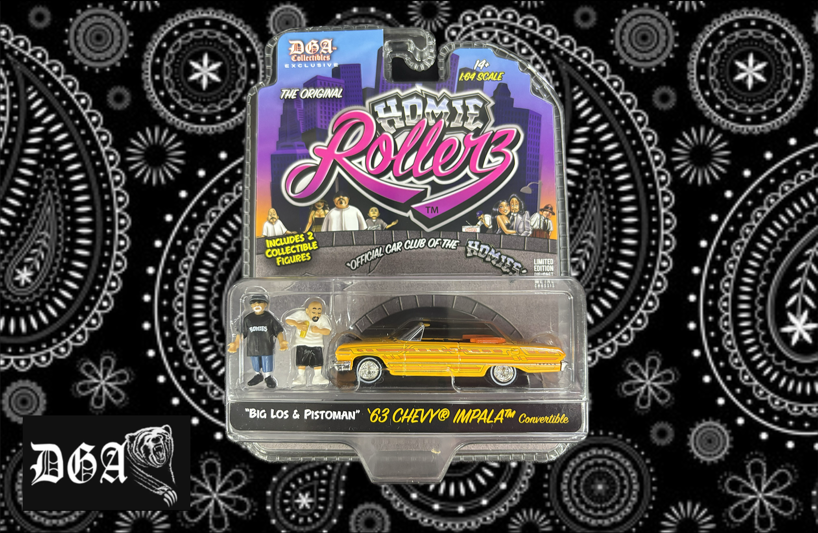 DGA Homie Rollerz 1:64 Diecast Set