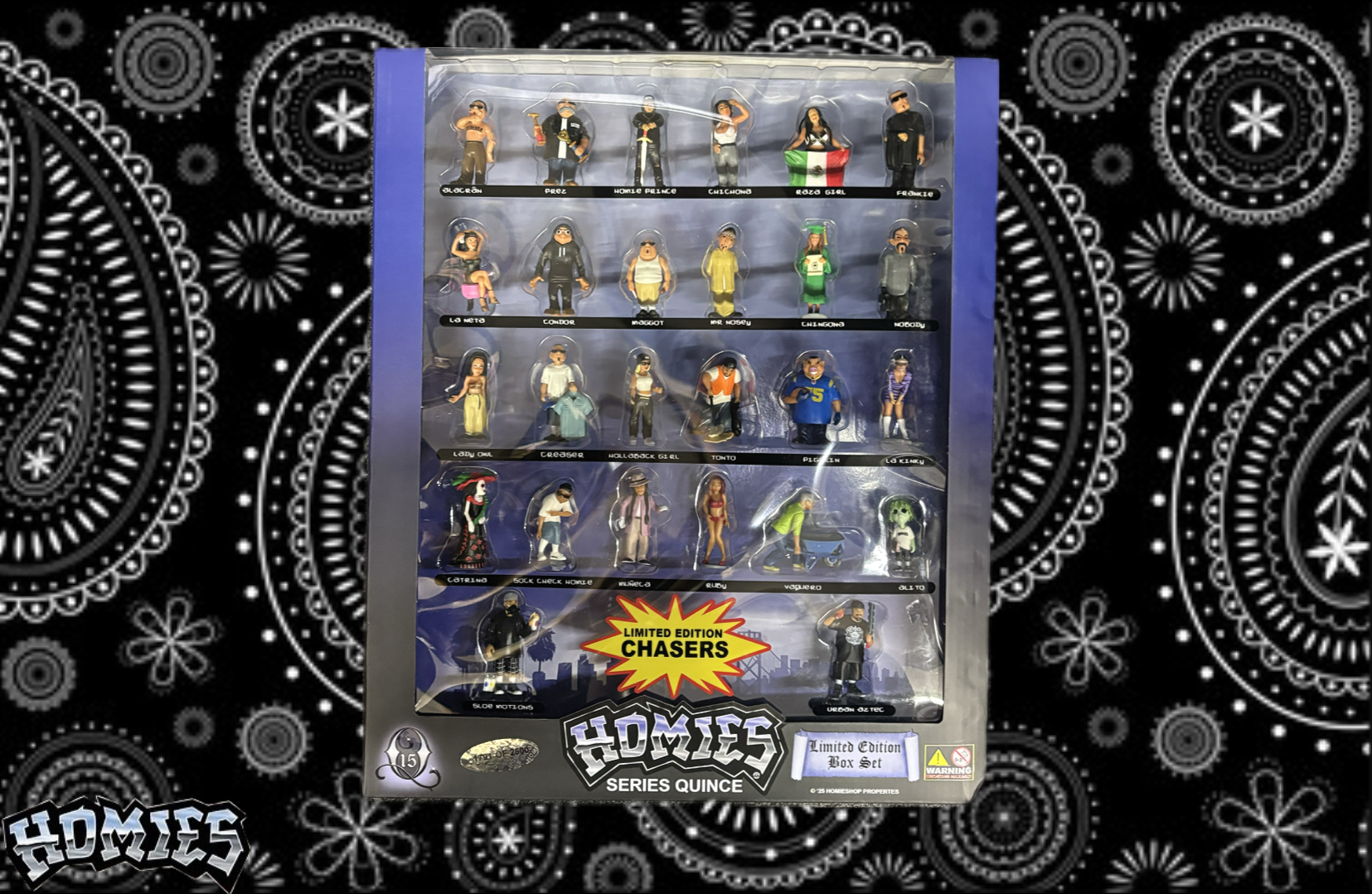 Homies Series 15 - Complete Box Set