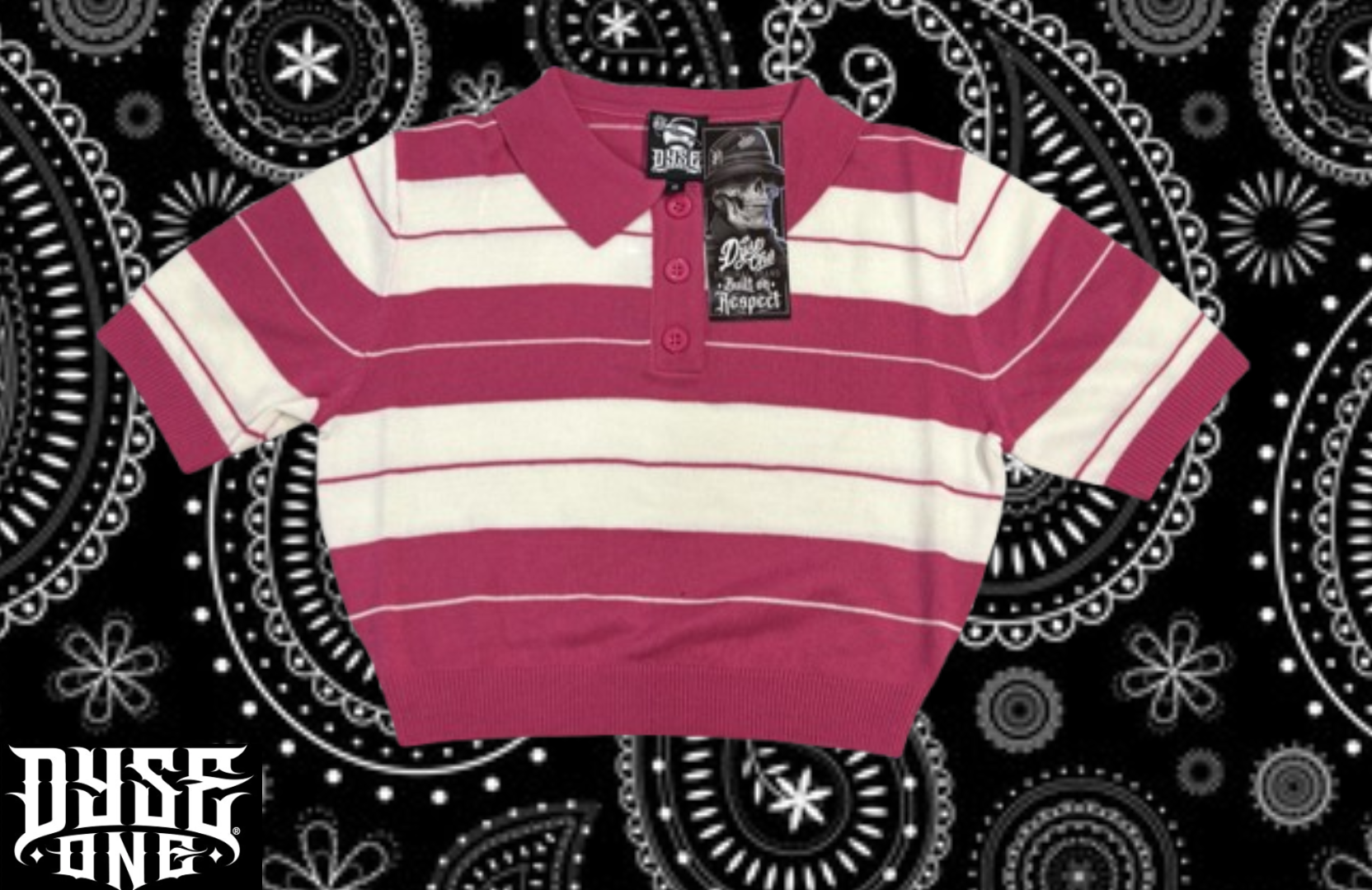 Dyse one - womens crop top charlie brown