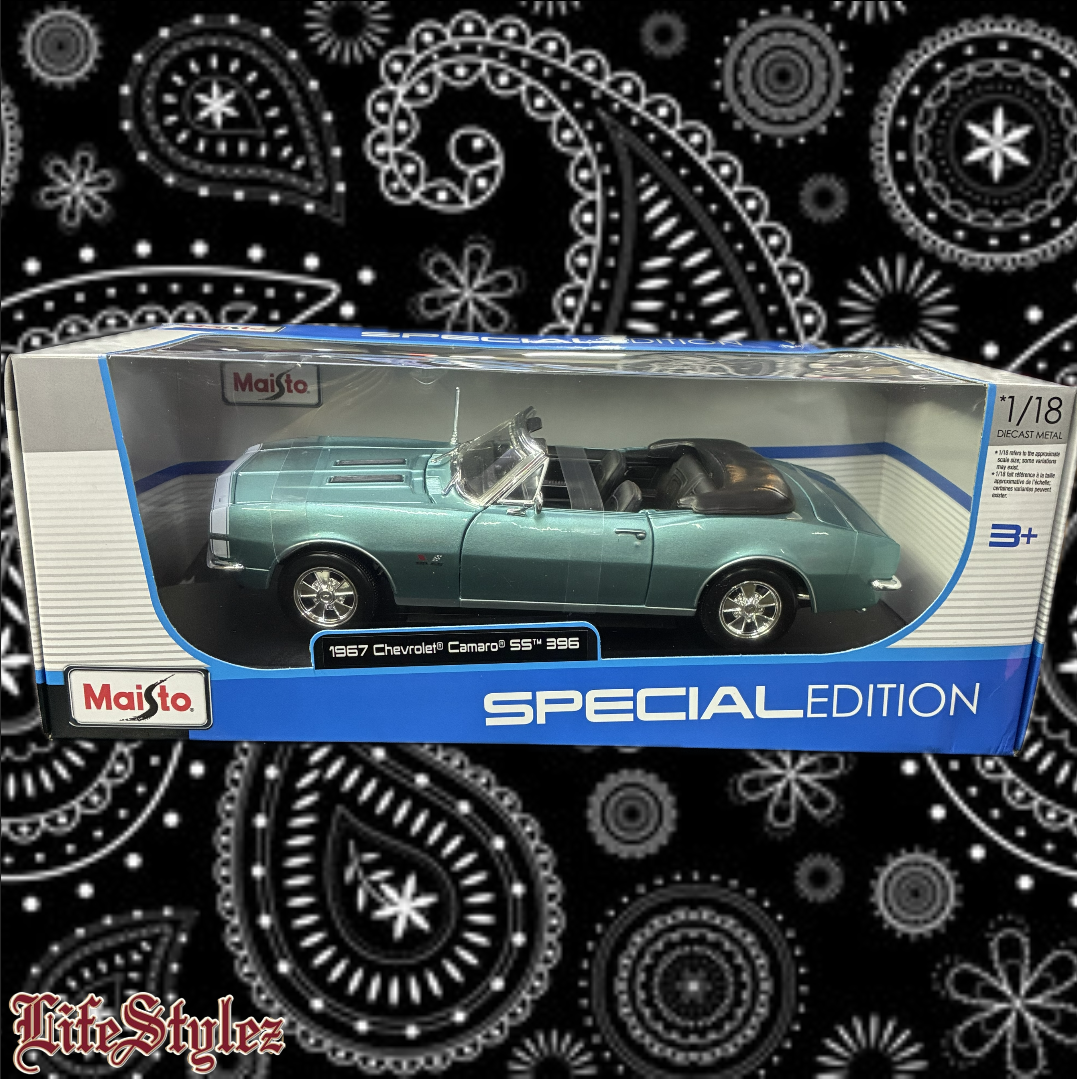 Die-Cast Collectable cars - 1967 Chevrolet  Camaro SS 396