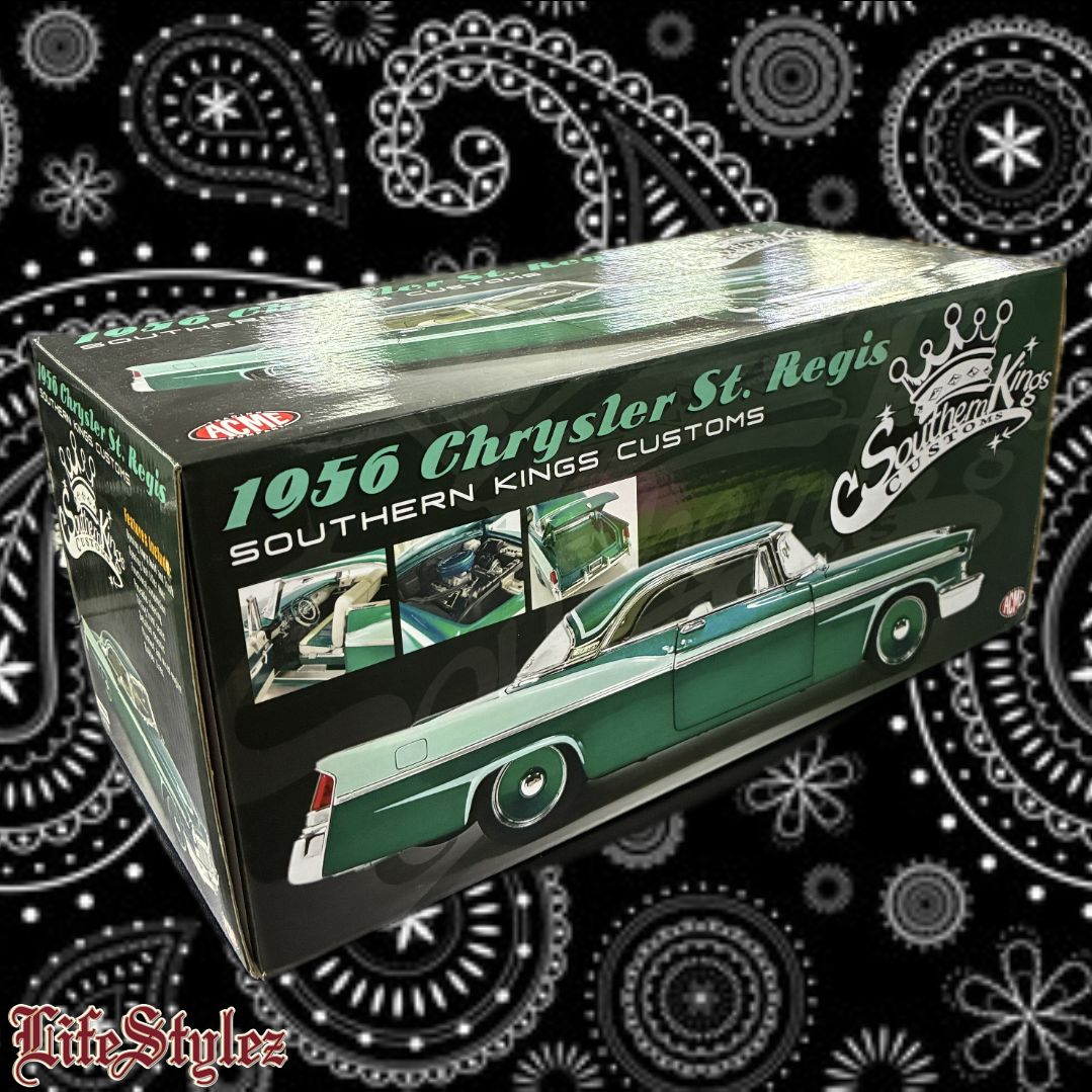 Die-Cast Collectable Cars - 1956  Mint Green Chrysler New Yorker St. Regis - Southern Kings Customs