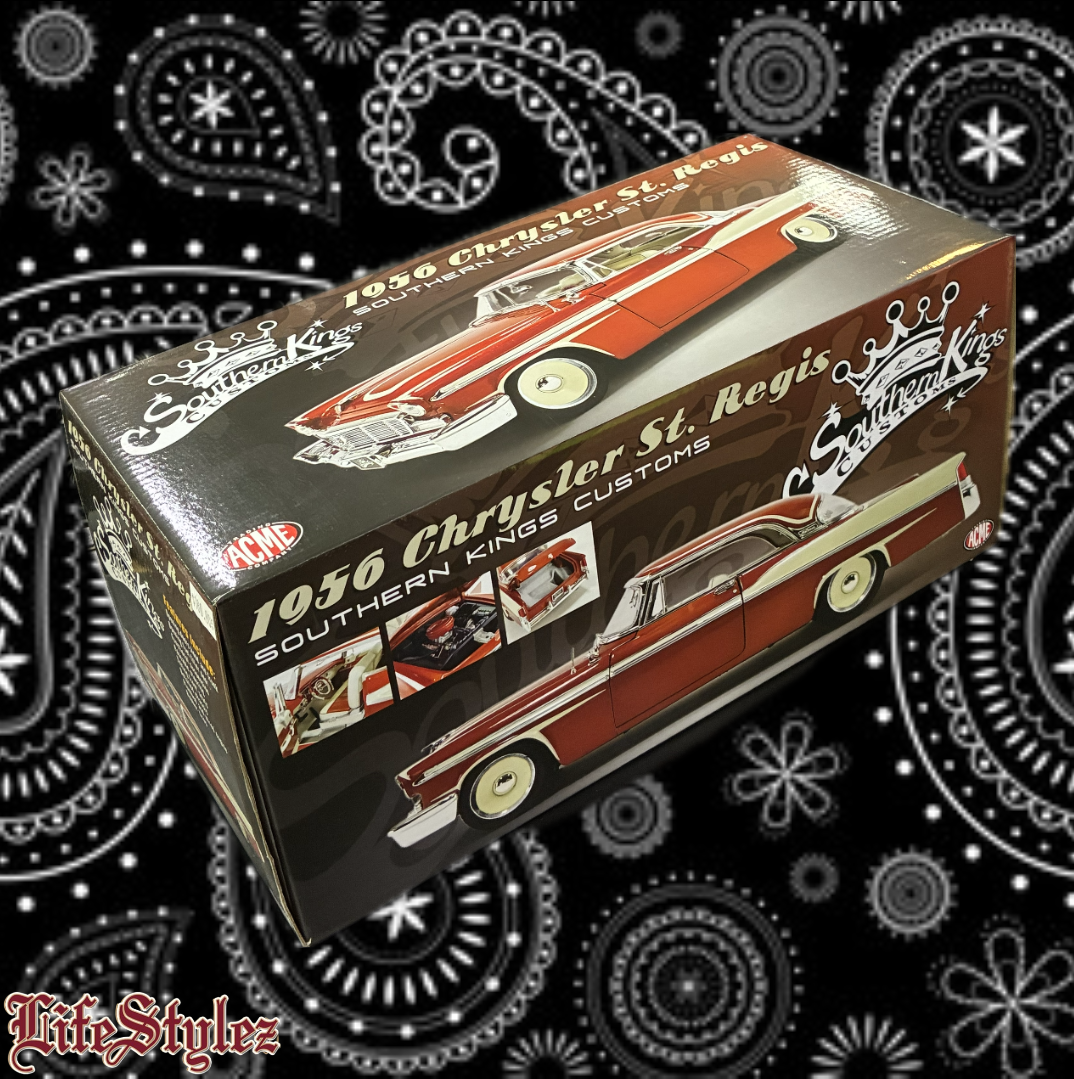 Die-Cast Collectable Cars - 1956  Red/White Chrysler New Yorker St. Regis - Southern Kings Customs