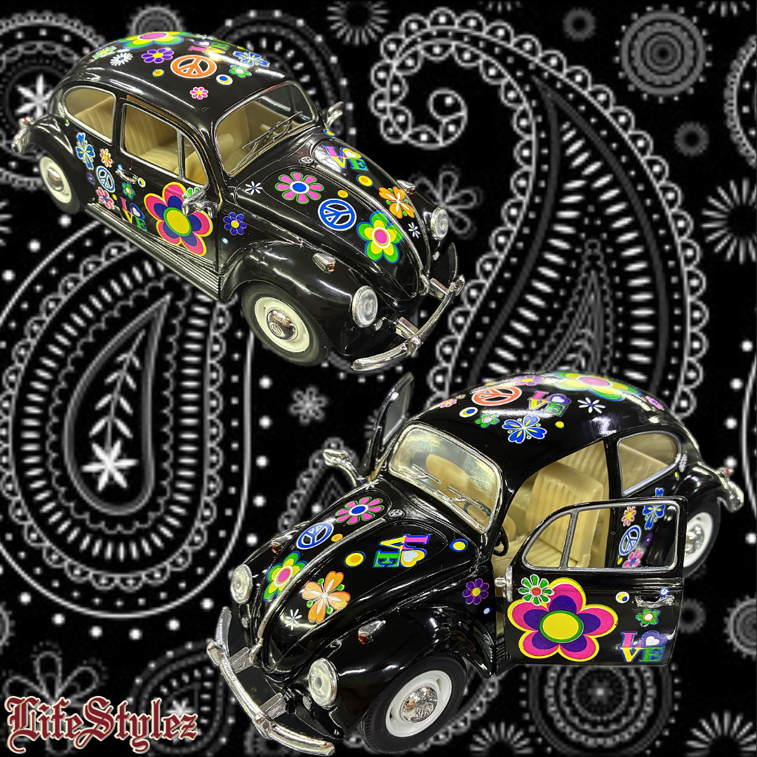 Die-Cast Collectable Cars - 1967 Volkswagen Classic Beetle Hard Top with Decals