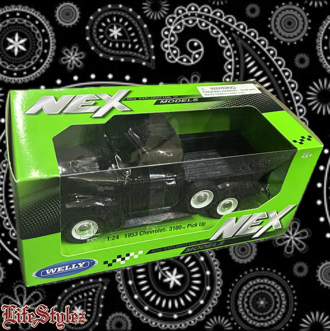 Die-Cast Collectable Cars - 1953 Black Chevrolet® 3100™ Pickup Truck.