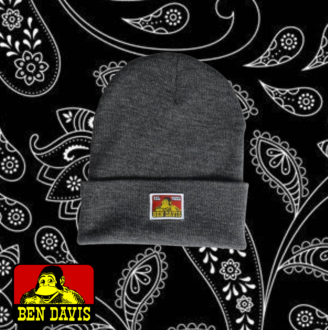 Ben davis beanie - Charcoal heather
