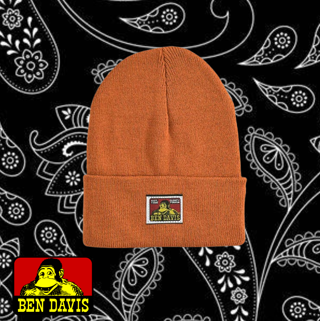 Ben davis beanie - Rust