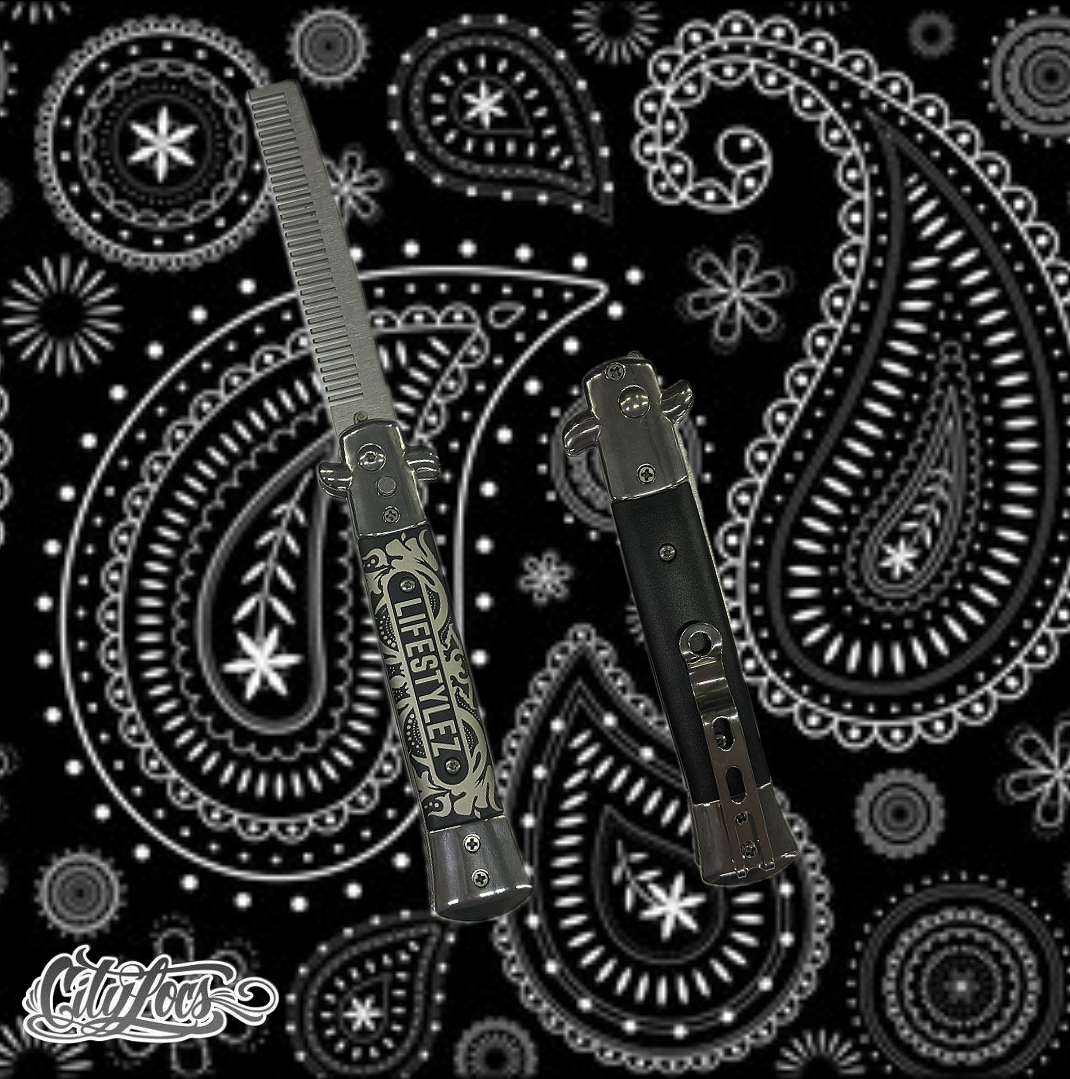 City Locs - Lifestylez Og Font- Comb - Switchblade style