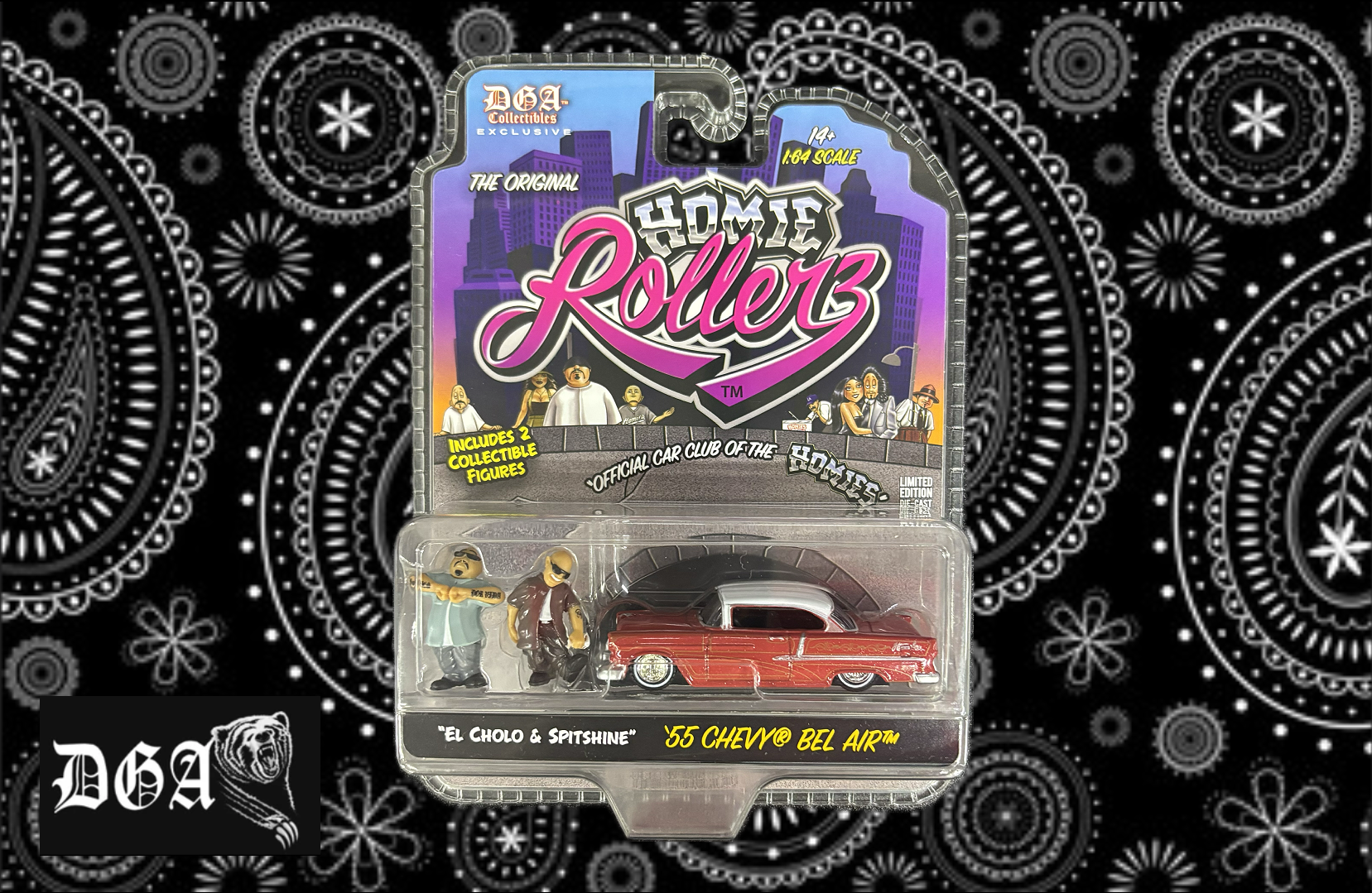 DGA Homie Rollerz 1:64 Diecast Set