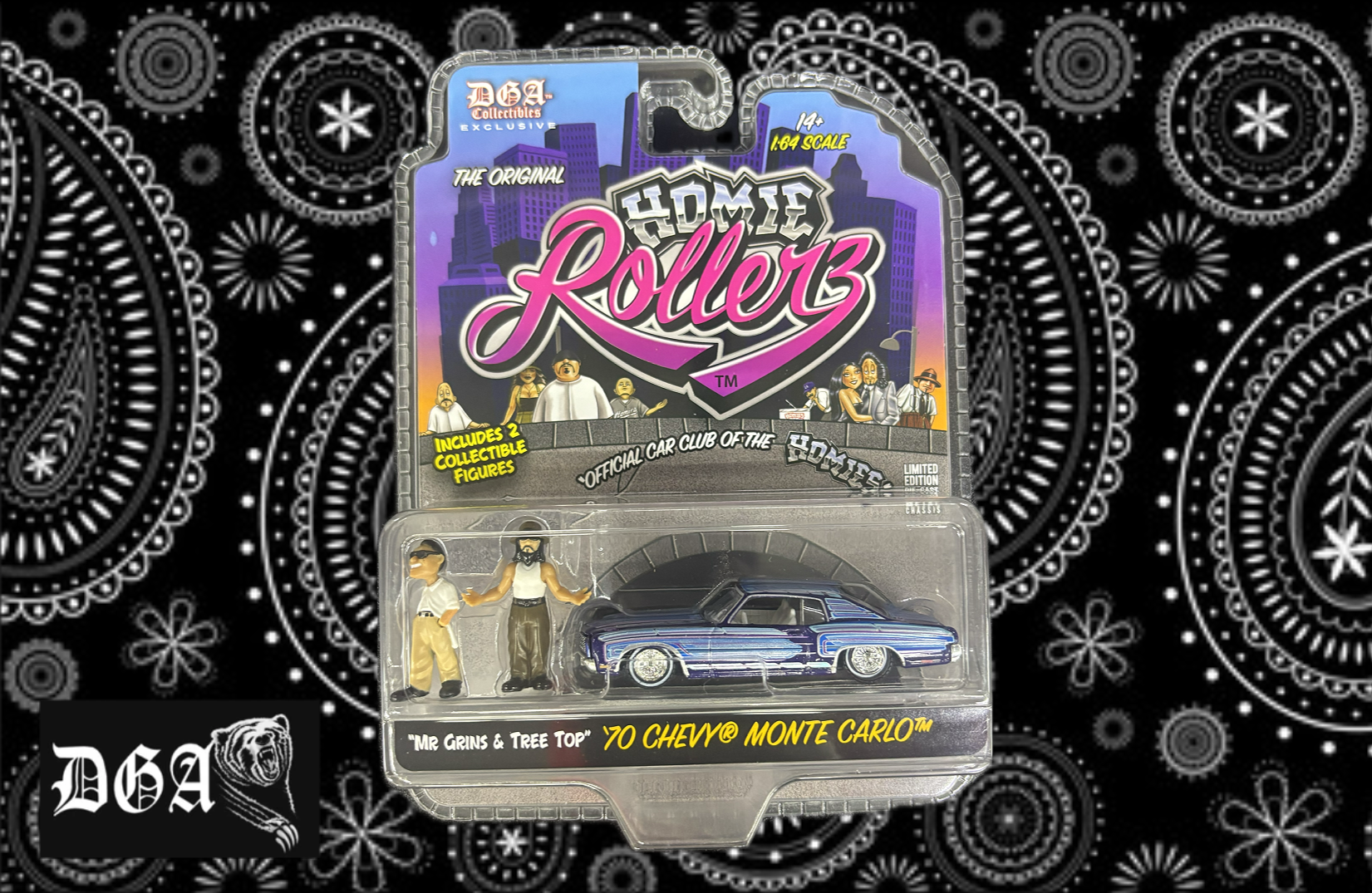 DGA Homie Rollerz 1:64 Diecast Set