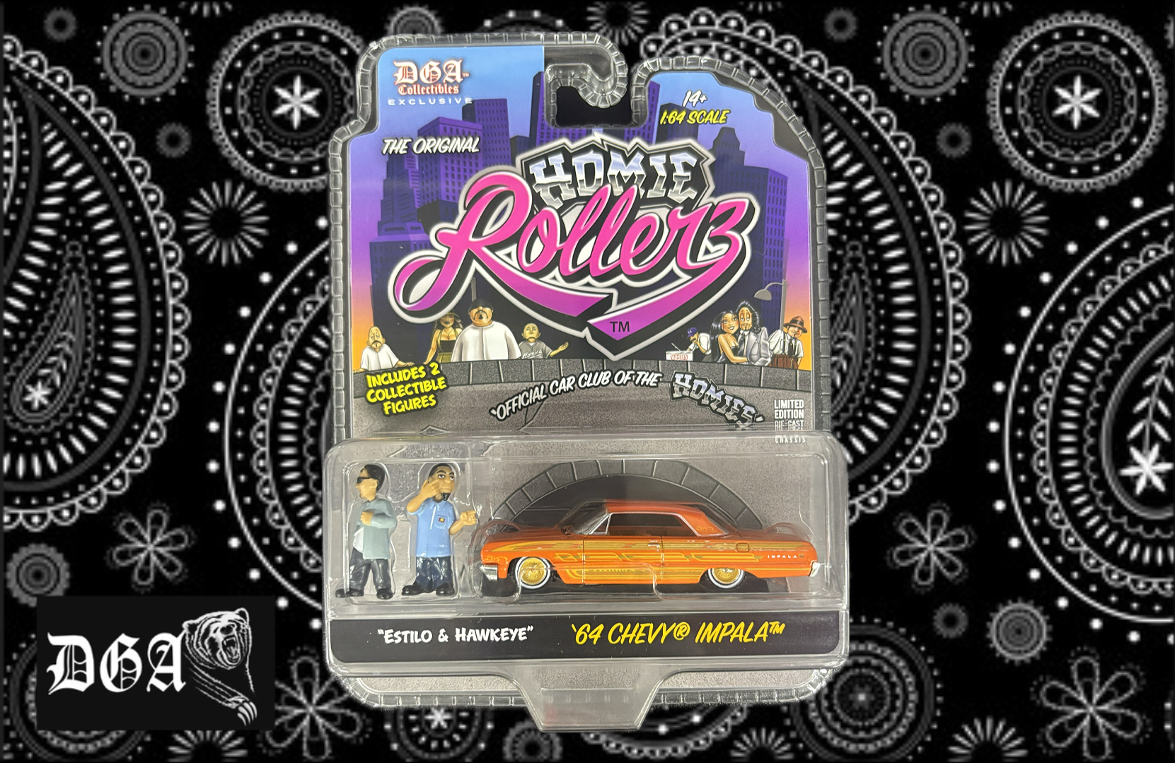 DGA Homie Rollerz 1:64 Diecast Set