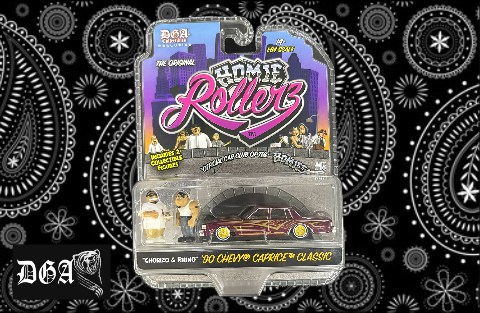 DGA Homie Rollerz 1:64 Diecast Set