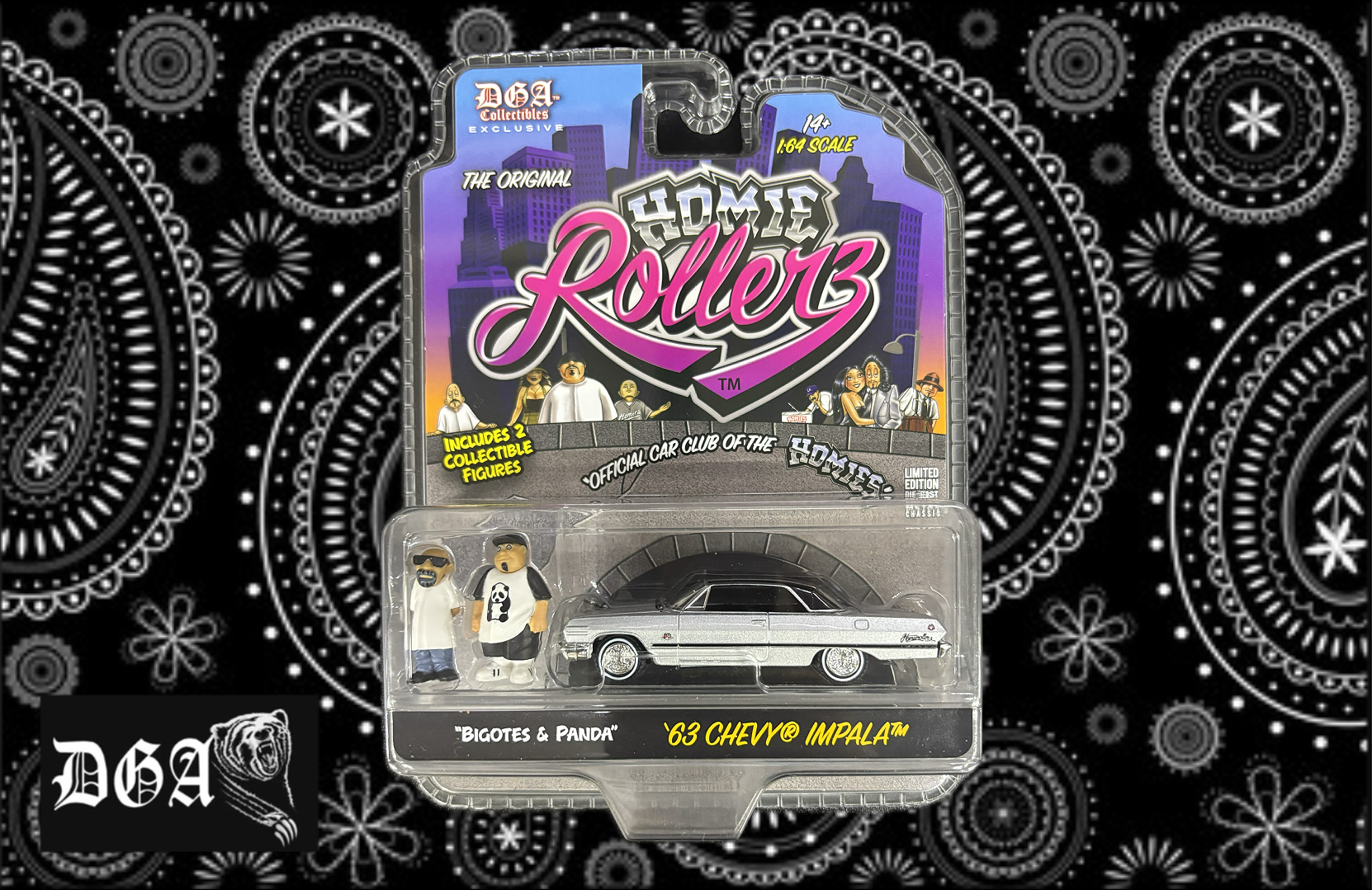 DGA Homie Rollerz 1:64 Diecast Set