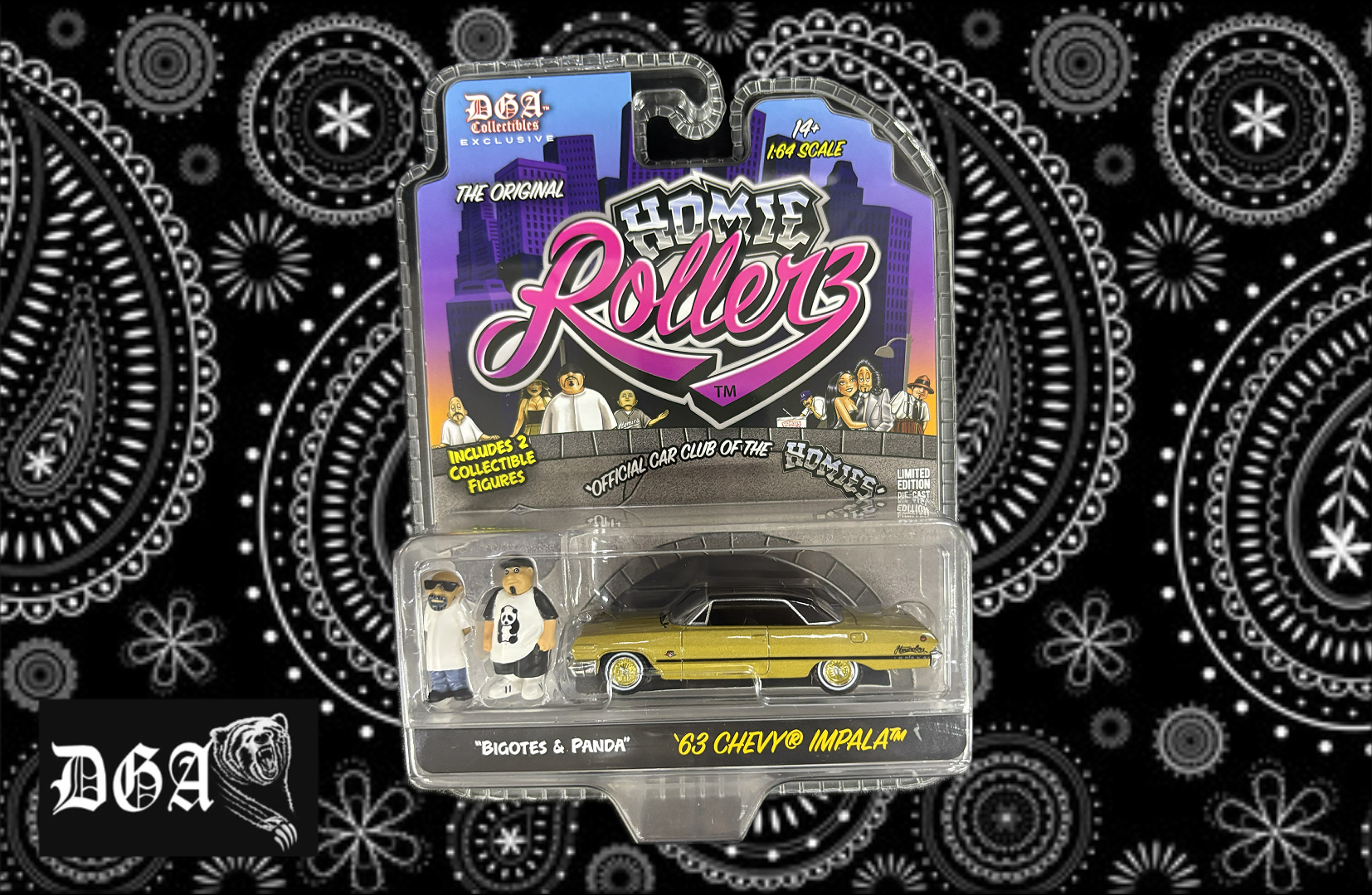 DGA Homie Rollerz 1:64 Diecast Set