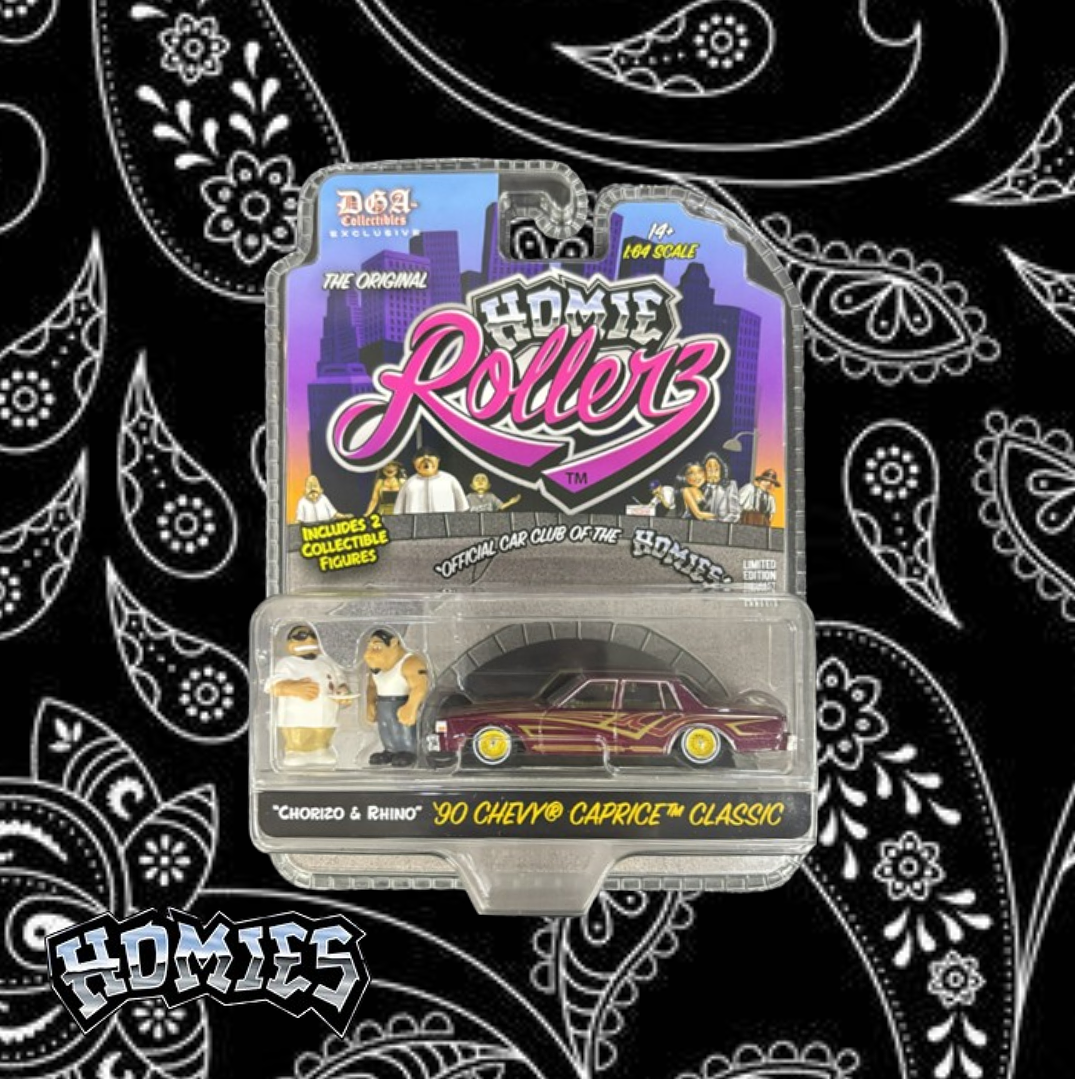 DGA Homie Rollerz 1:64 Diecast Set