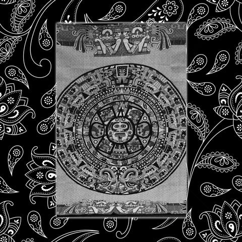 Blanket  - Aztec Calendar