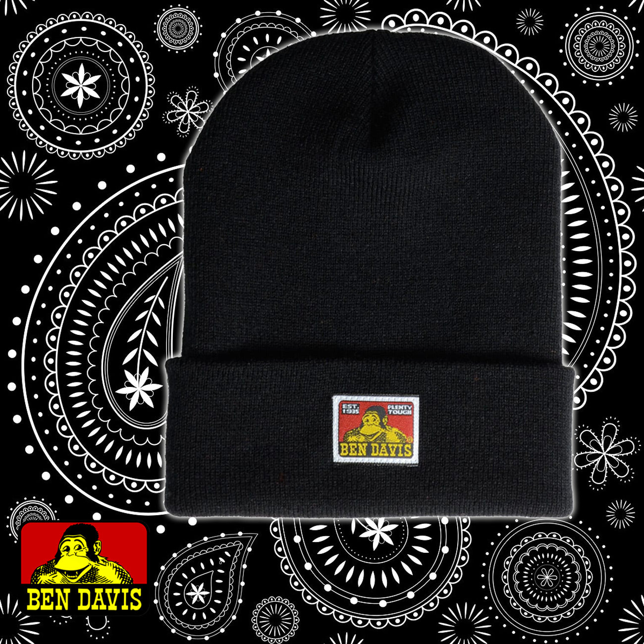 Ben Davis Beanie - Black