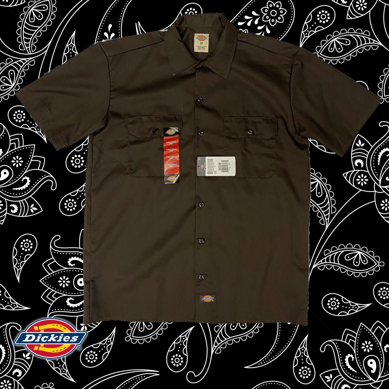 Dickies Mens Shirt - Brown