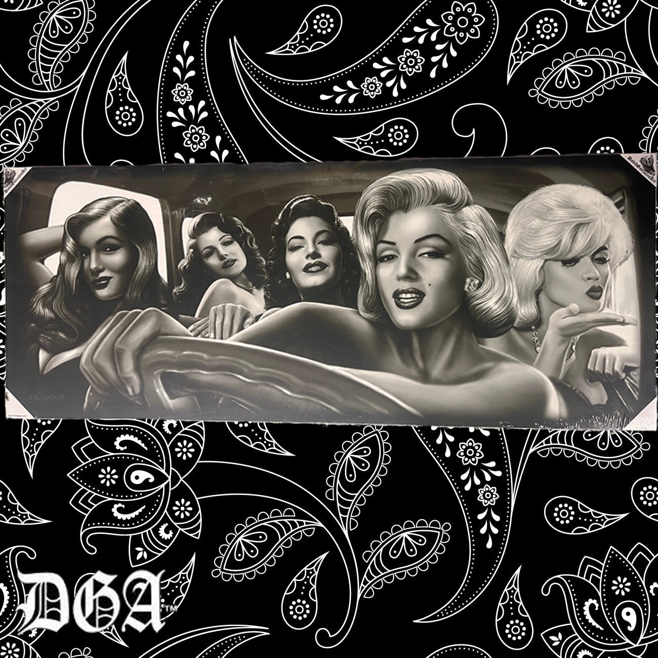 DGA - Large 16X40 Canvas - Bombshell