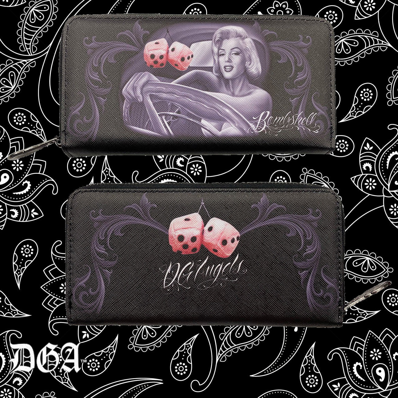 DGA Ladies Wallet - Bombshell