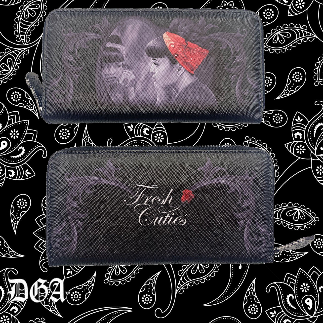 DGA Ladies Wallet - Pin Up