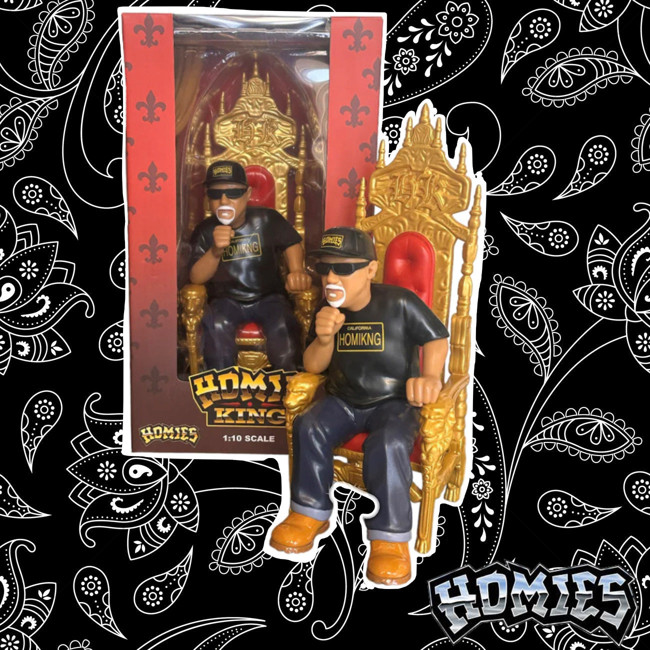 Homies Merchandise Homies Large Collectible Figure - Homie King – LifeStylez Store