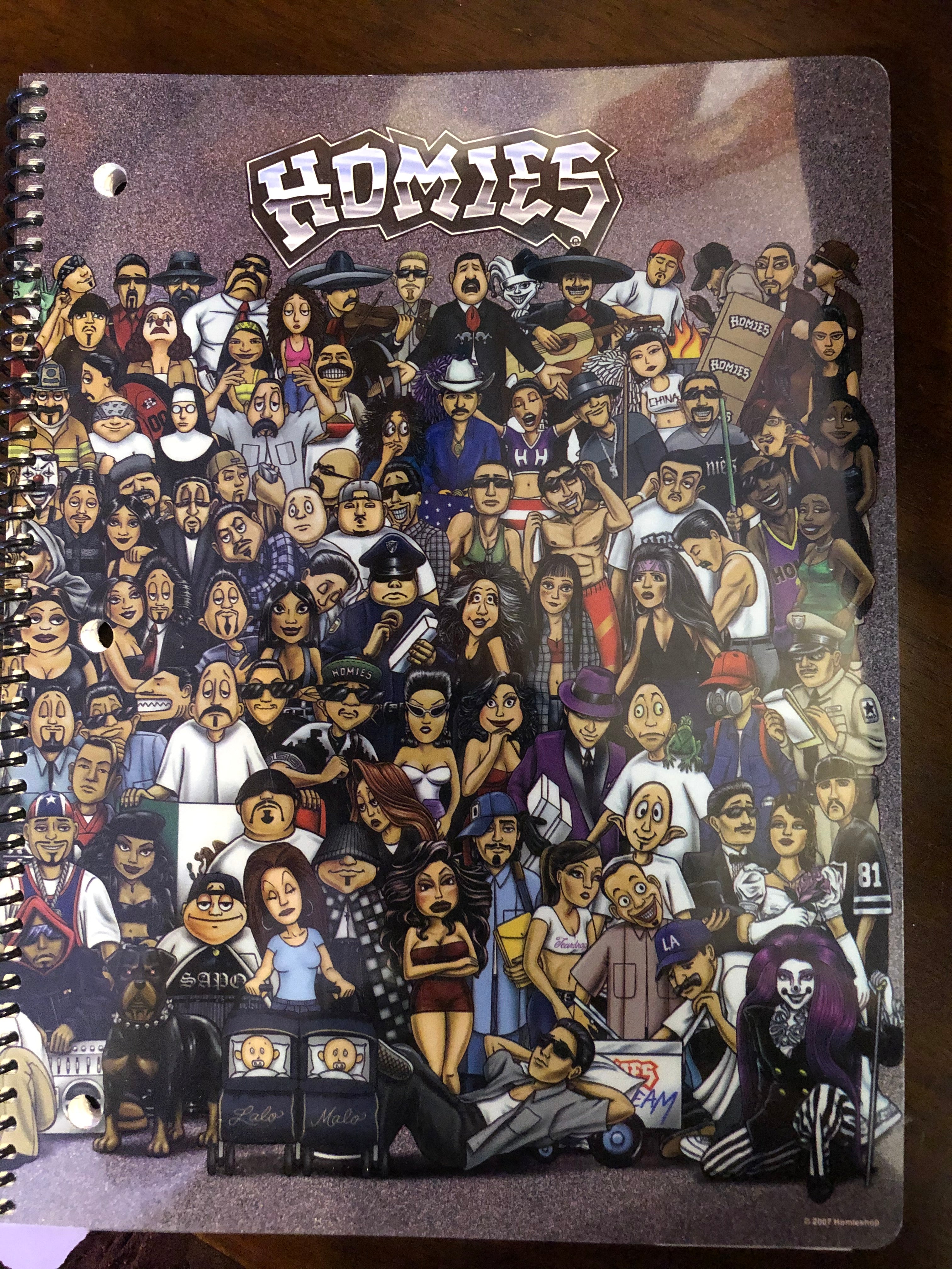 Homies Notebook - All the Homies