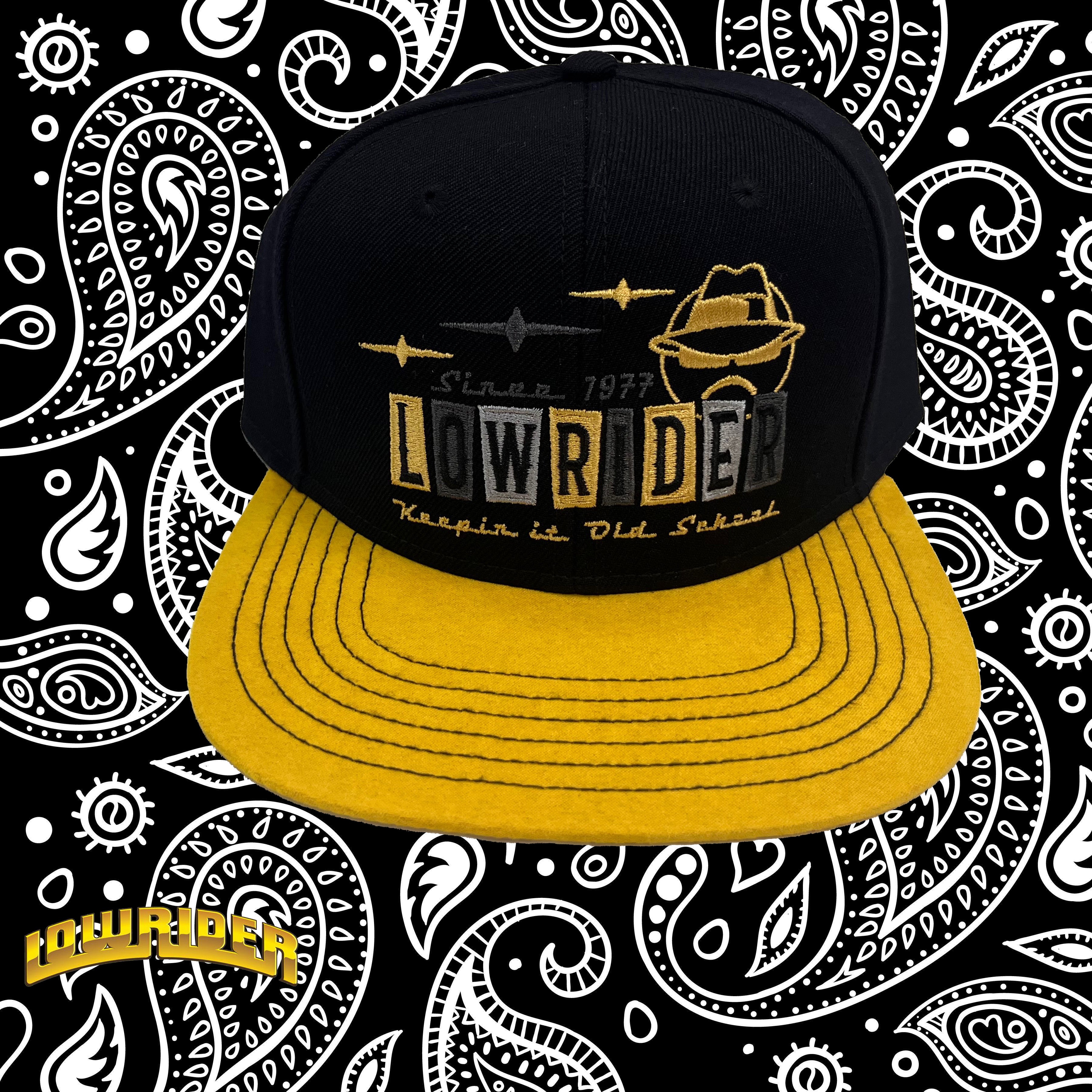 Lowrider Cap - Diner - Black/Yellow