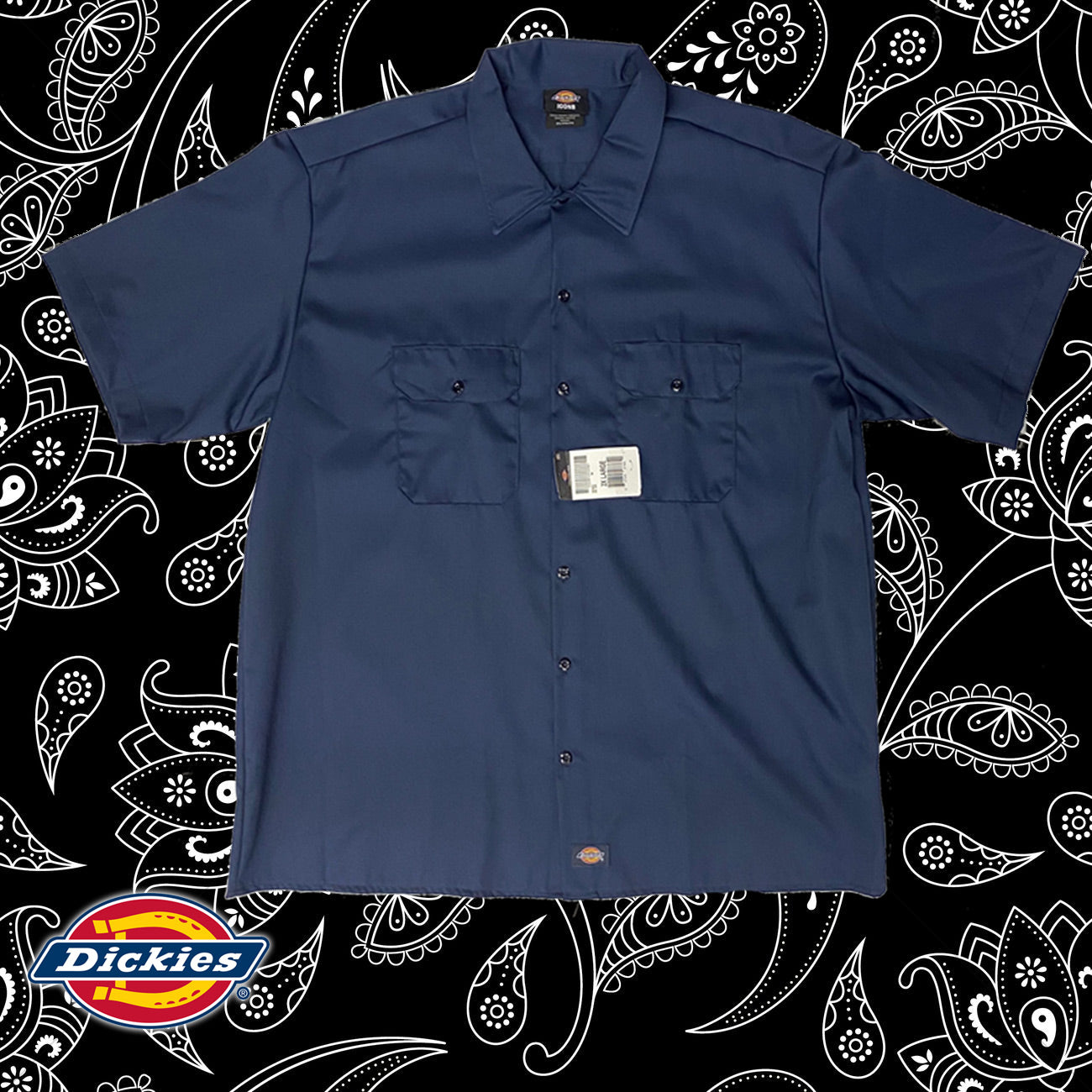 Dickies Mens Shirt - Navy