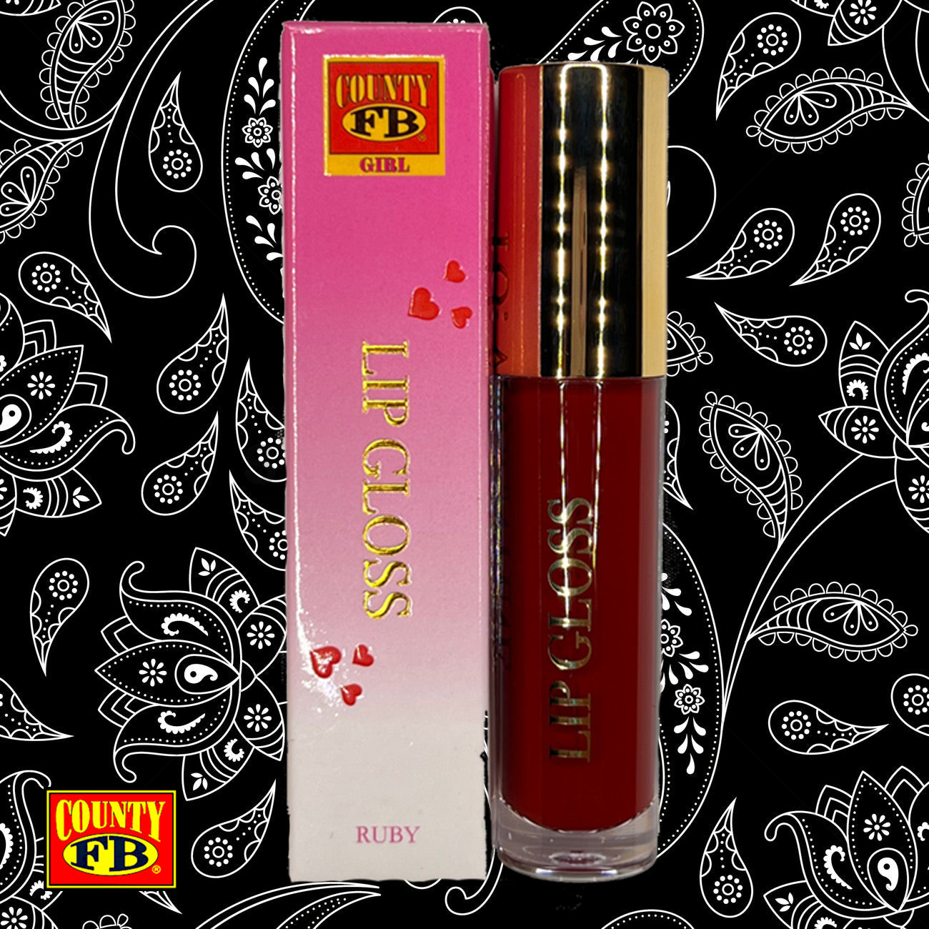 FB County - Lip Gloss - Ruby