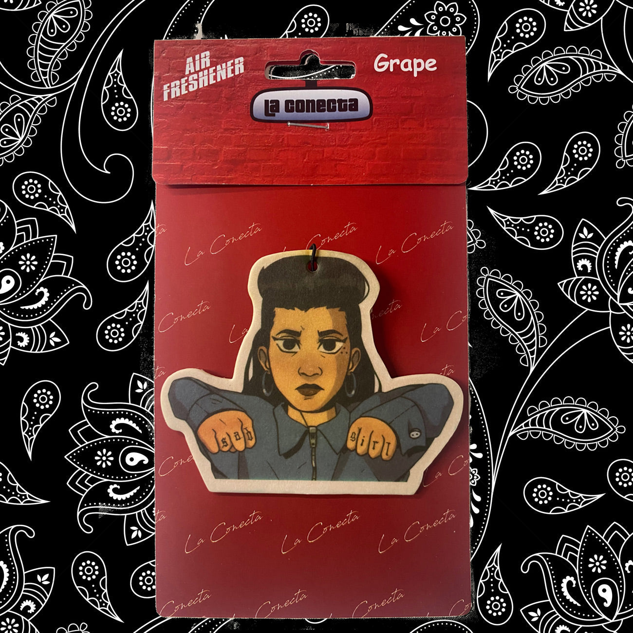 Mi Vida Loca - Air Freshener - Angel Aviles aka Sadgirl