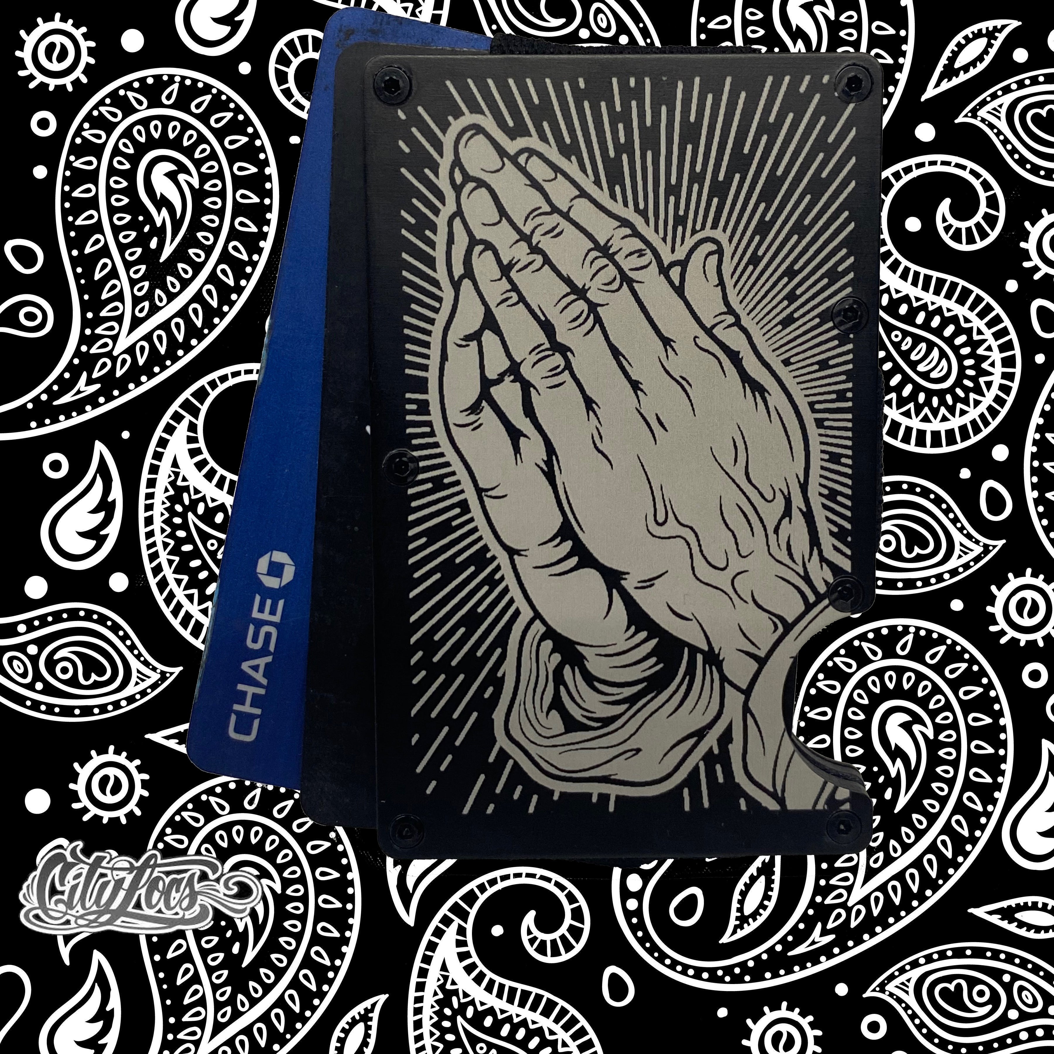 City Locs - Vice Wallet - Praying Hands