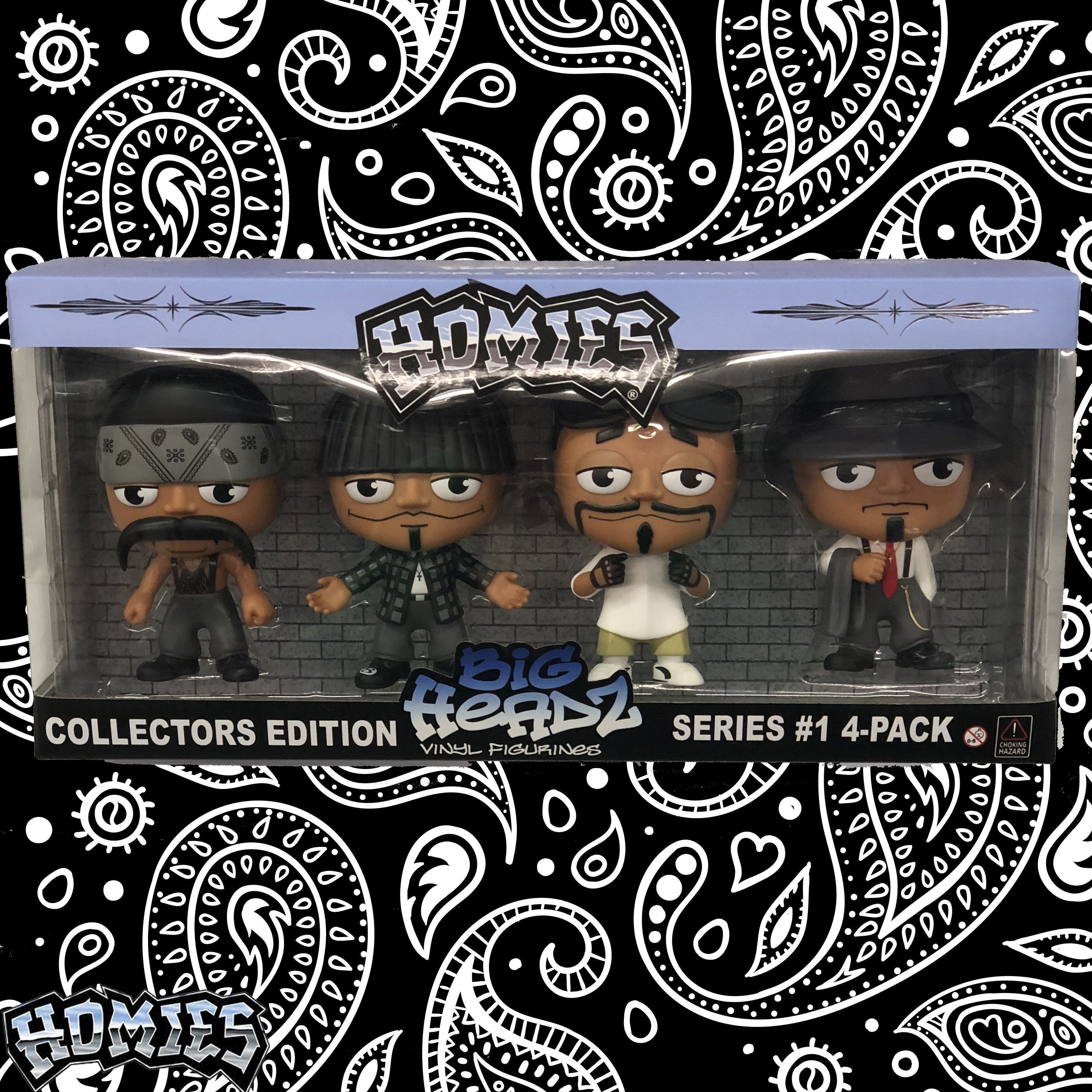 Homies Big Headz - Series 1 Set of 4