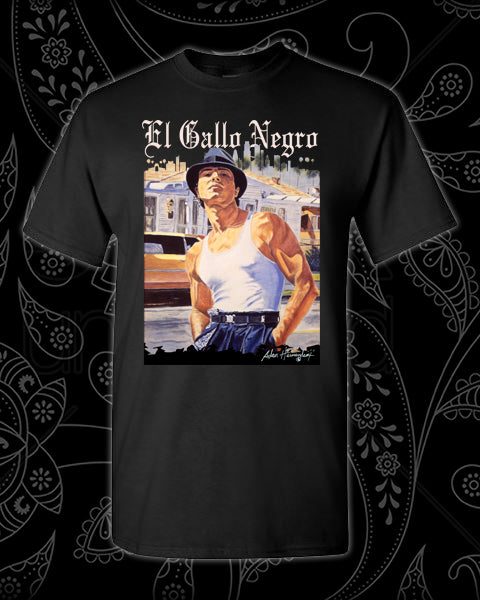 Blood In Blood Out - El Gallo Negro T-shirt – LifeStylez Store