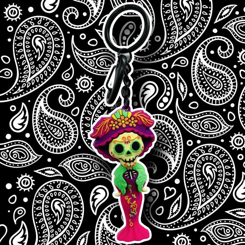 Dia De Los Muertos (D.O.D.)-  Keychains